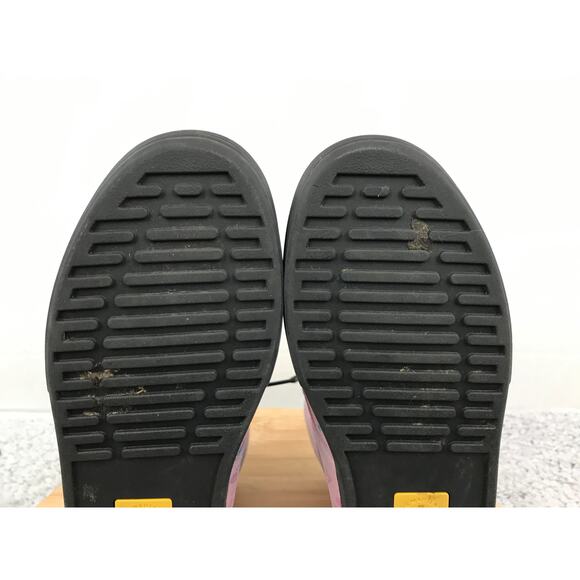 Dr. Martens Sheridan Pink Rainbow Burst Suede Casual Ankle Lace Up Boot Womens 6 - Picture 10 of 12